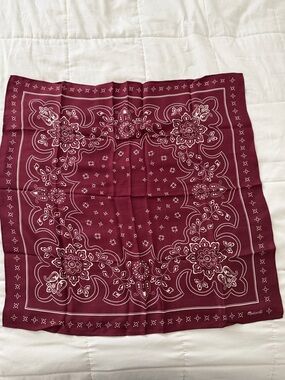 NWOT Madewell Sillk Bandana Color Aroma